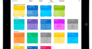 elektrische raamdecoratie app